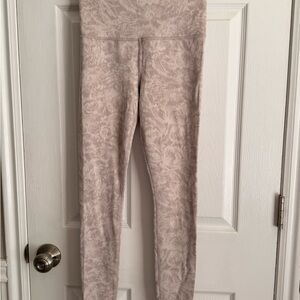 Athleta Textured Elation Tights in Cream
